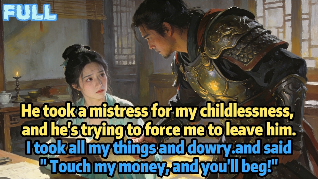 My husband is keeping a mistress,I haven't had any children,and he's trying to force me to leave him