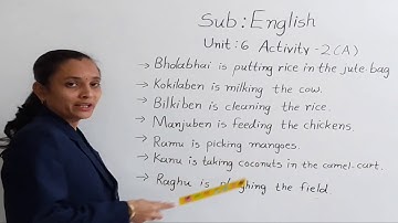 Std:5 Unit:6 I studied, 