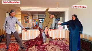 Elnaz’s harsh behavior toward her mother-in-law;why does Jalal’s stepfather support him?