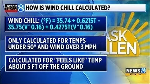 Ask Ellen: Why don’t we have wind chill in the summer?