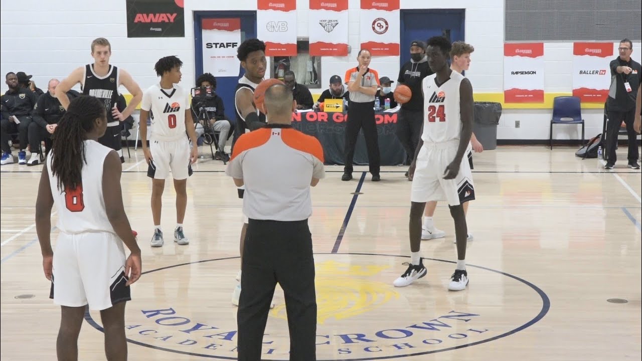 hardwood classix semis orangeville prep vs. london basketball