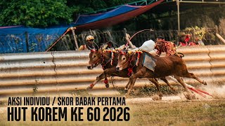 FIRST HALF INDIVIDUAL/SKON ACTION FOR THE 60TH ANNIVERSARY OF KOREM AT GILING FIELD, SUMENEP