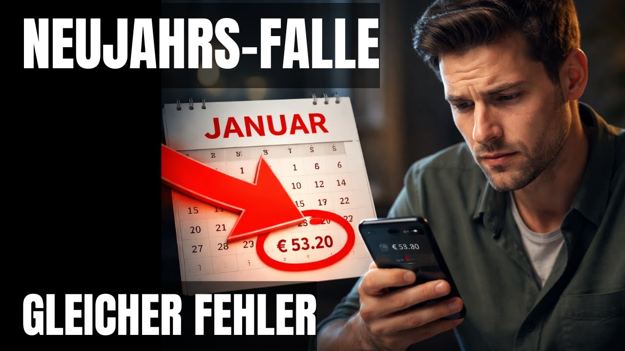 Warum deine Neujahrsvorsätze jedes Jahr scheitern und dein Geld gleich mit