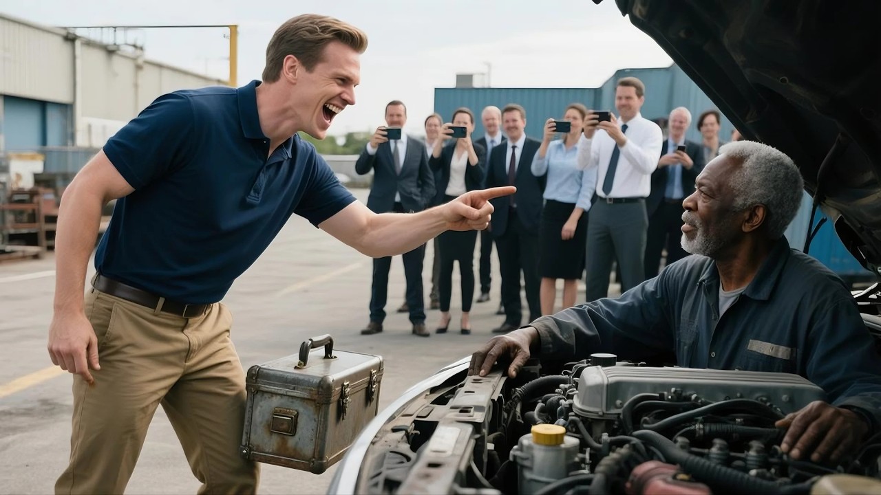 Black Homeless Man Said “I Can Fix It for a Meal” — They Laughed, Then Watched Him Do the Impossible