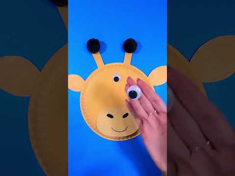 Giraffe Plate Craft