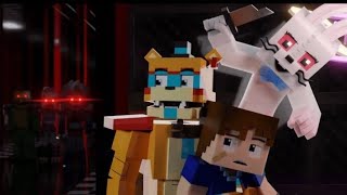 Get Away Minecraft FNaF Security Breach animated