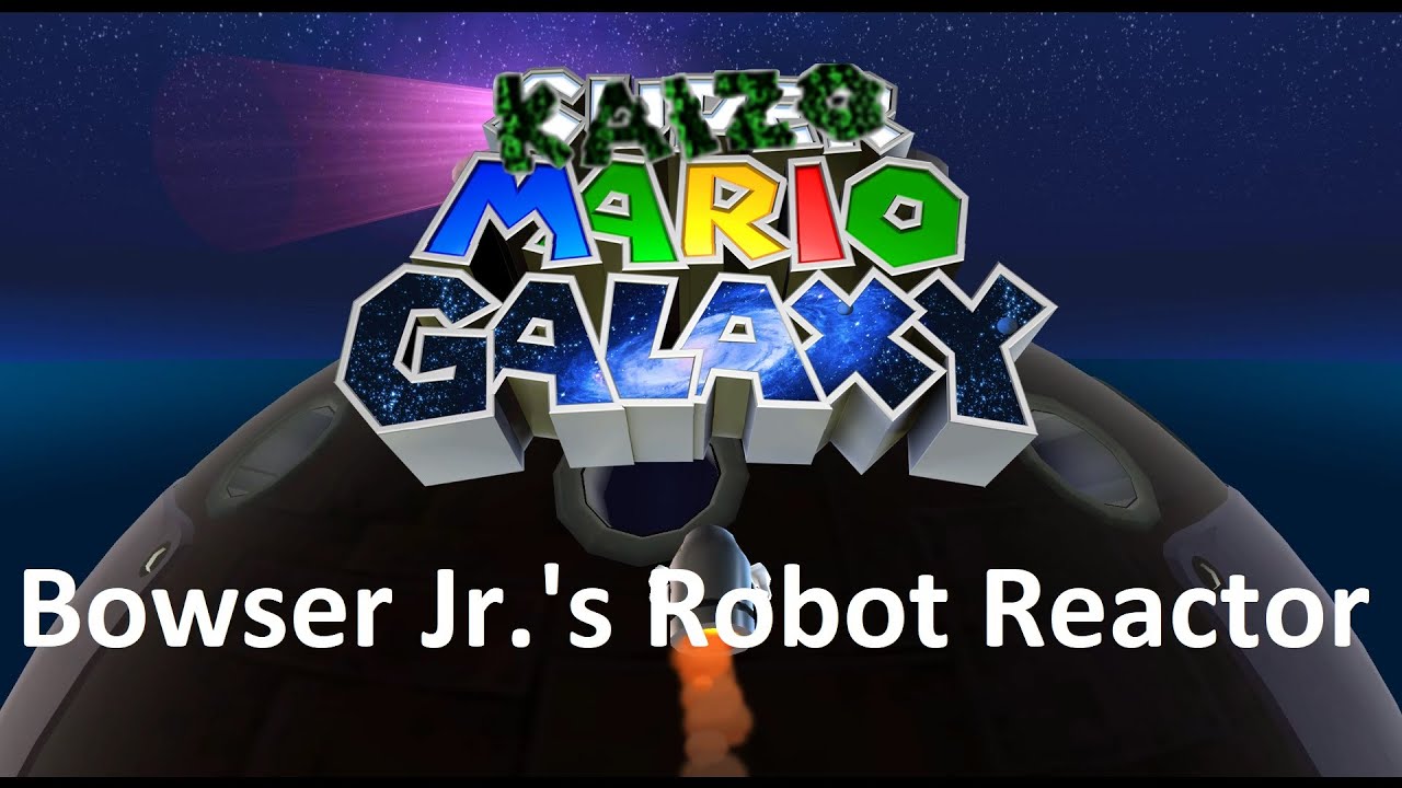 Kaizo Mario Galaxy | Bowser Jr.'s Robot Reactor – Megaleg's Moon | 100% Walkthrough