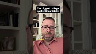 One of the biggest mistakes students make in the college application process is treating every part