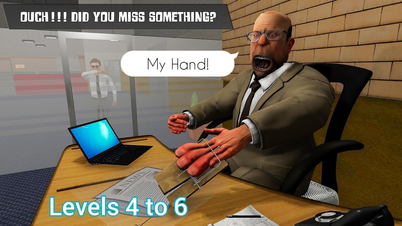 Scary Officer Boss 3D - Levels 4 to 6