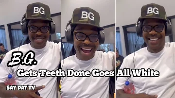 BG Shows Off New Teeth In Live Video With Boosie Badazz.