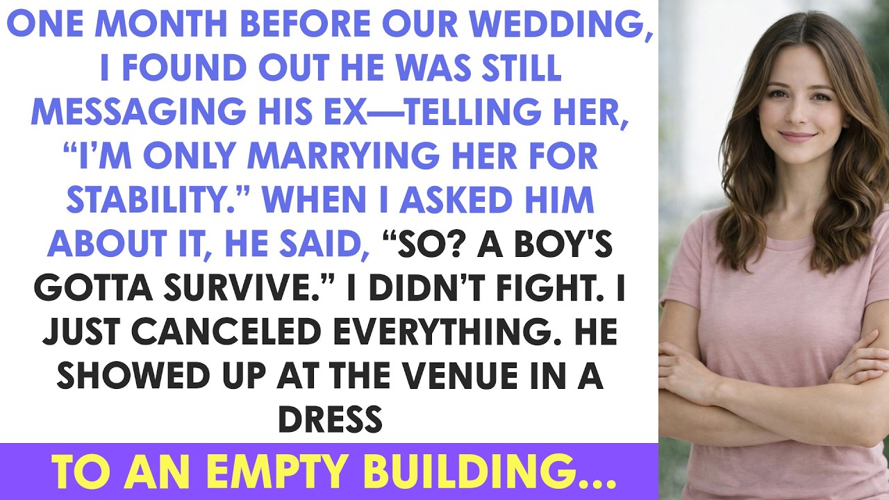 One Month Before Our Wedding, I Found Out He Was Still Messaging His Ex