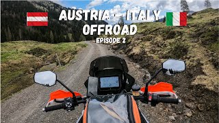 Austria to Italy Motorcycle Trip EP 2 | 