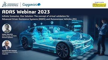 ADAS Webinar 2023 | In association with Dassault Systemes and Capgemini