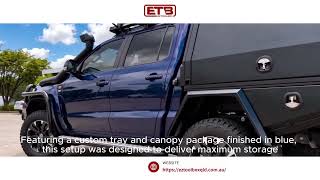 Ford Ranger Custom Blue Tray & Canopy Package | Maximum Storage & Functionality | ETB