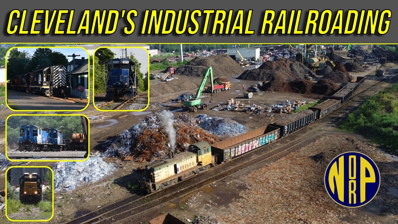 Railfanning Around Cleveland’s Industrial Valley: June 2025