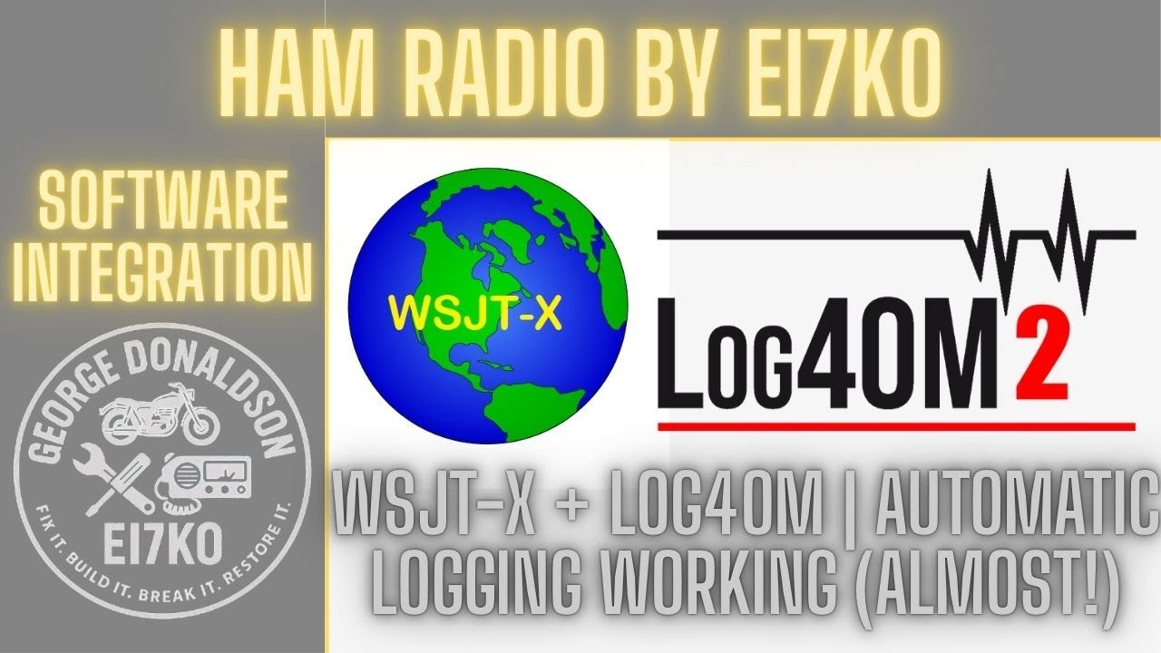 WSJT-X + Log4OM | Automatic Logging Working (Almost!)