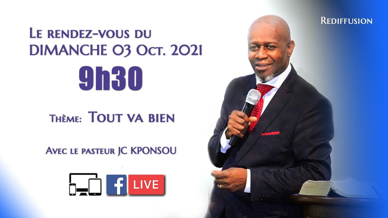 Pasteur JEAN-CLAUDE KPONSOU: Tout va bien