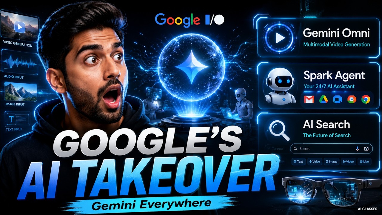 Google Just Changed AI Forever! Gemini Omni, Spark & Agentic Search ...