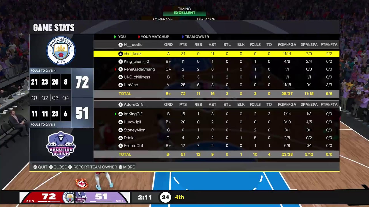 NBA2K26 KPL 2nd Team League | Playoff Round 1 | Vs Younggam G2