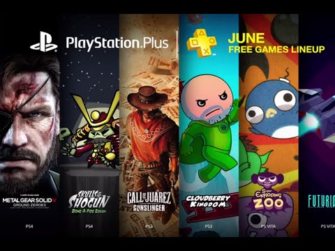 PS4 PlayStation Plus - Free Game Lineup June 2015 【HD】