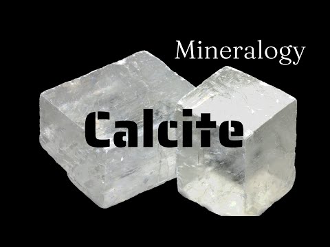 Video: Ce tip de mineral este calcitul?