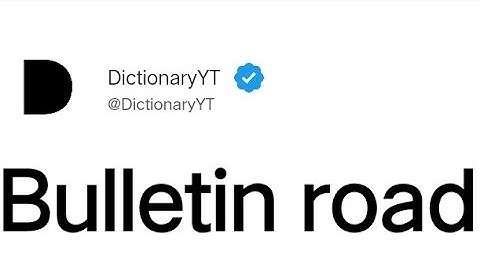 Bulletin board Meaning in English