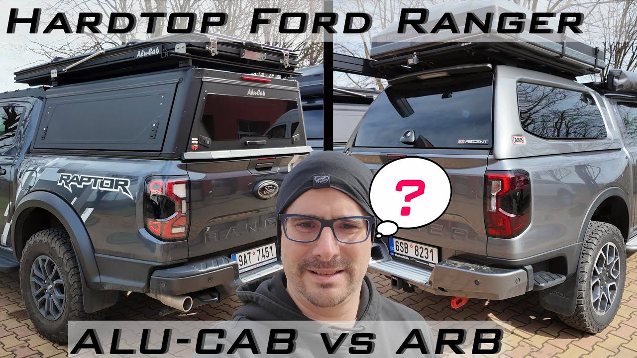 Hardtop na Ford Ranger - Alucab Contour vs ARB Ascent - YouTube