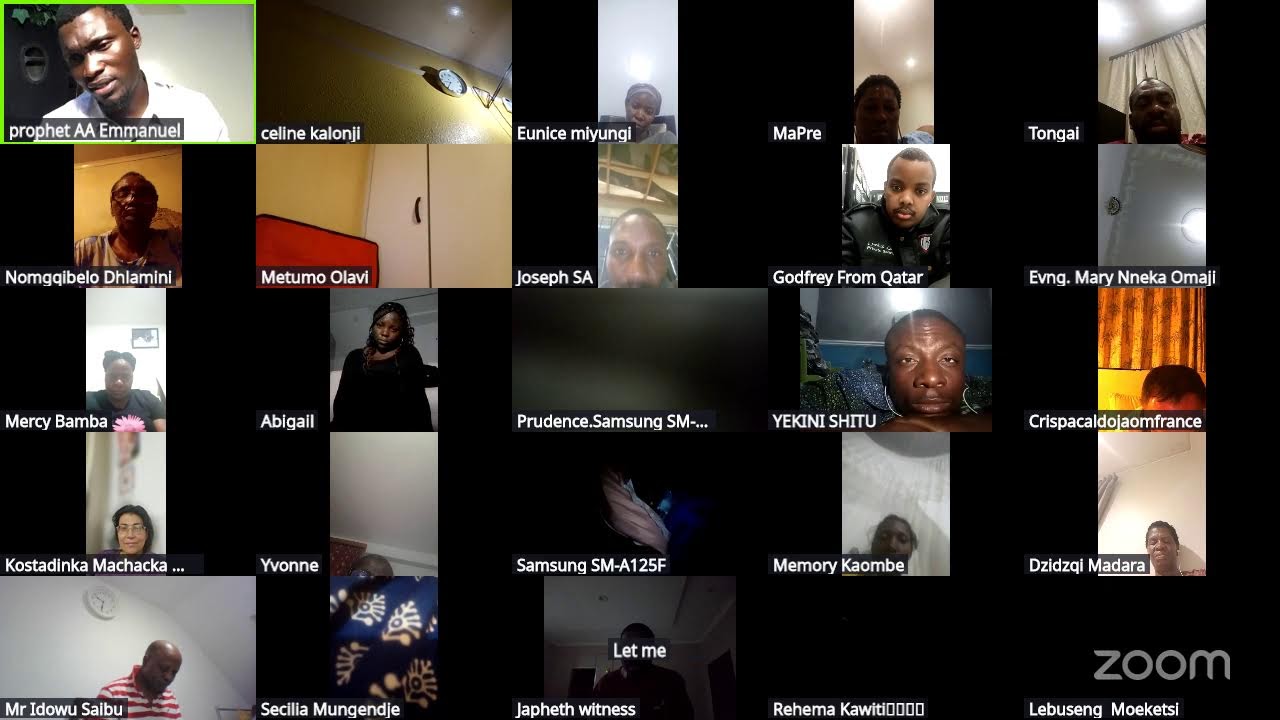 TB JOSHUA LEGACY | HEALING AND DELIVERANCE ZOOM MEETING