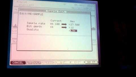 Akai mpc 4000 tutorial re-sampling