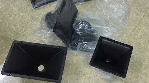 Họng kèn nhựa 23x 23 và 23 x 35 báo giá trên video  | Thành Loa 0984891927