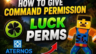 How To give Command Permission To Members in Aternos | LuckPerms Tutorial in Hindi How To give Command Permission To Members in Aternos | LuckPerms Tutorial in Hindi