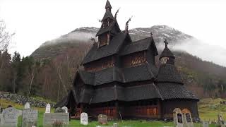 Incredible Borgund Stave Church, Norway