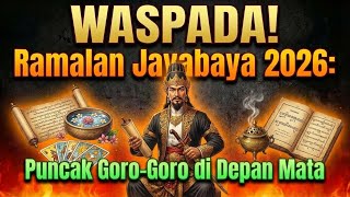 WASPADA! Ramalan Jayabaya 2026 Puncak Goro Goro di Depan Mata!
