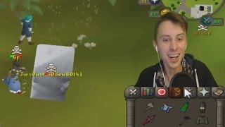 Ice Barrage KO During Dharok Hybrid Fight LOL (stream highlight) - Oldschool Runescape 2007