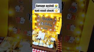 Damage అయ్యింది 😭.. results మీరే చూడండి 🥹 #smallbusinessindia #gift #diy