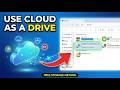 How to Use Cloud Storage as a Local Drive in Windows 11 (Free Method) | Hindi 2026