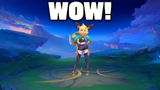 New Background In Entrance Animation