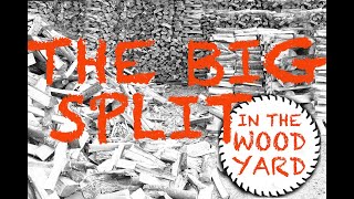 #97 - Firewood stacking time lapse - Almost a full day of stacking oak