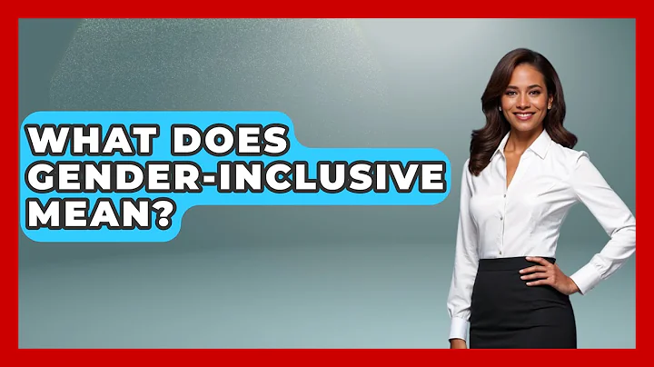 What Does Gender-Inclusive Mean? - Gender Equality Network