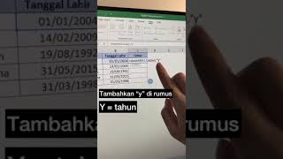 Cara Menghitung Umur di Excel dalam 60 Detik