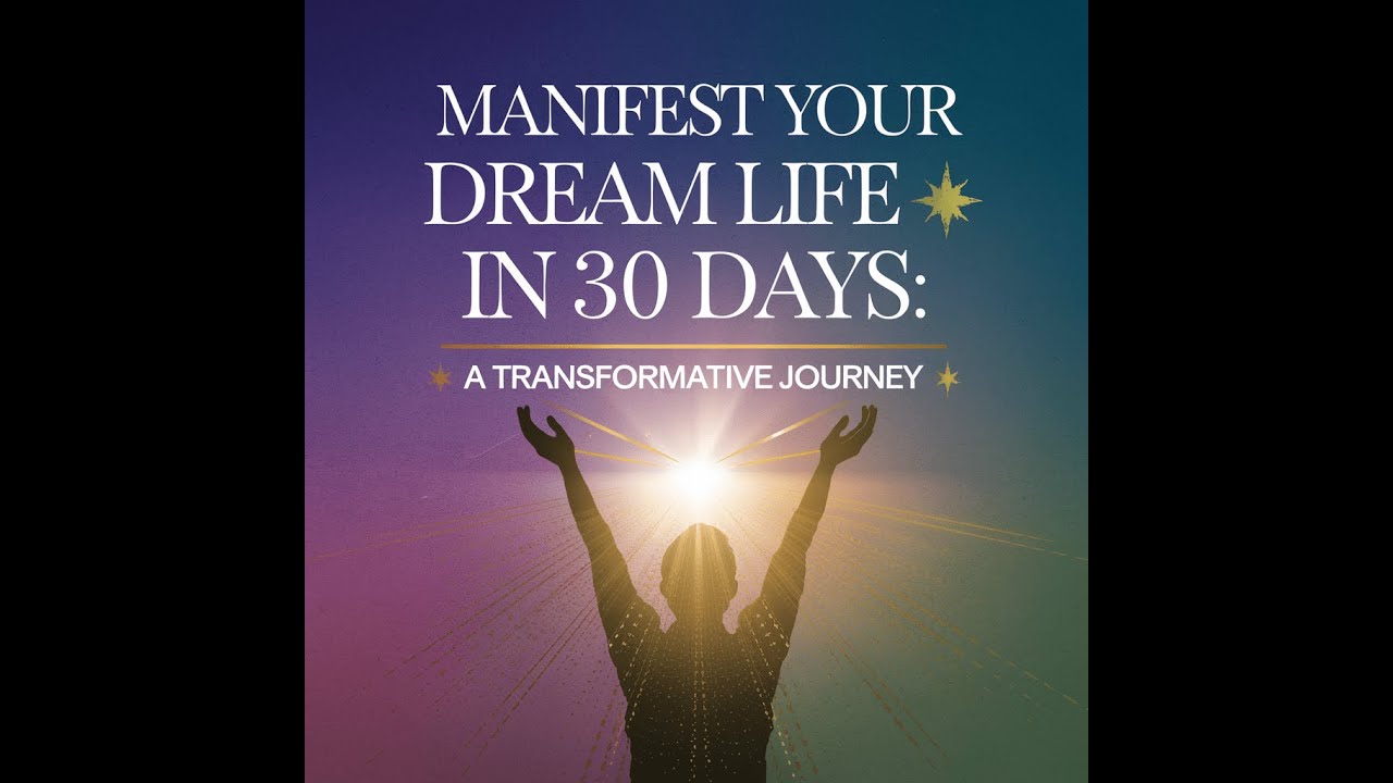Manifest Your Dream Life in 30 Days A Transformative Journey - YouTube