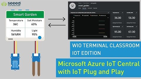 Wio Terminal Classroom with IoT #4 | Microsoft Azure IoT Central with IoT Plug and Play