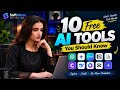 FREE AI tools** that can help you create, learn, design, research, write, and work smarter! 