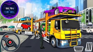 Cargo Car Transporter Truck Driving | Grand Transport Multistory Vehicle - Android GamePlay screenshot 5
