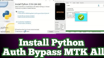 How To Install Python And Auth Bypass MTK Secure Boot DA