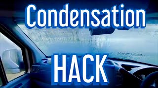 Winter Van Life Condensation Hack