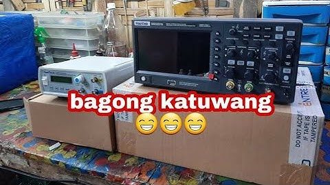 2021 UNboxing Oscilloscope and Signal Generator / HanTek / Feeltech | Ice TV