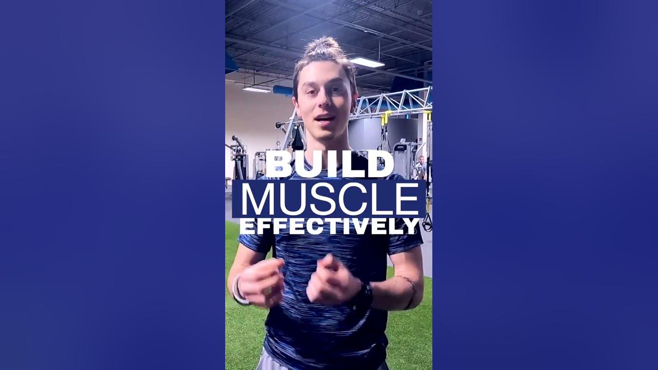 TIP #1 BUILD MUSCLE EFFECTIVELY 