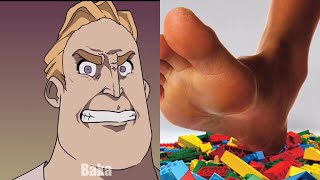 Mr Incredible Becoming Angry Baka Design Level Of Pain