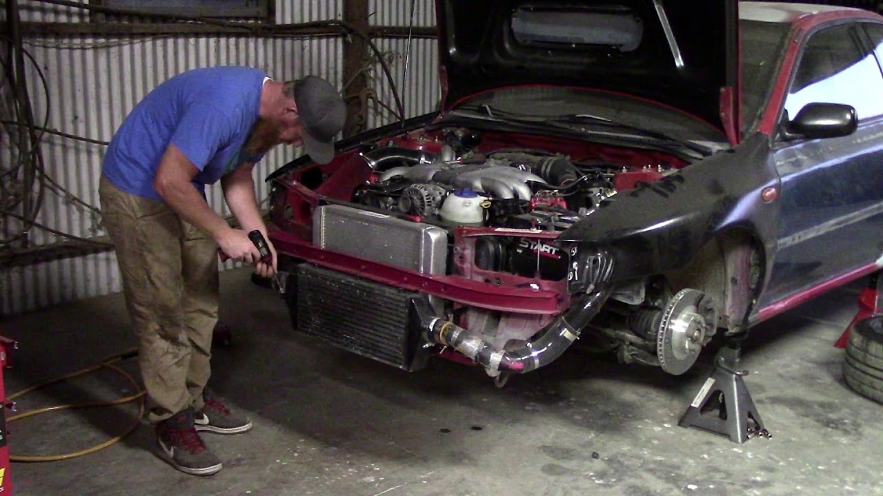 Taking Apart the EG33 Turbo Swapped Impreza
